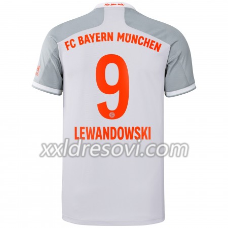 FC Bayern München Robert Lewandowski 9 Drugi Nogometni Dres 2020-2021